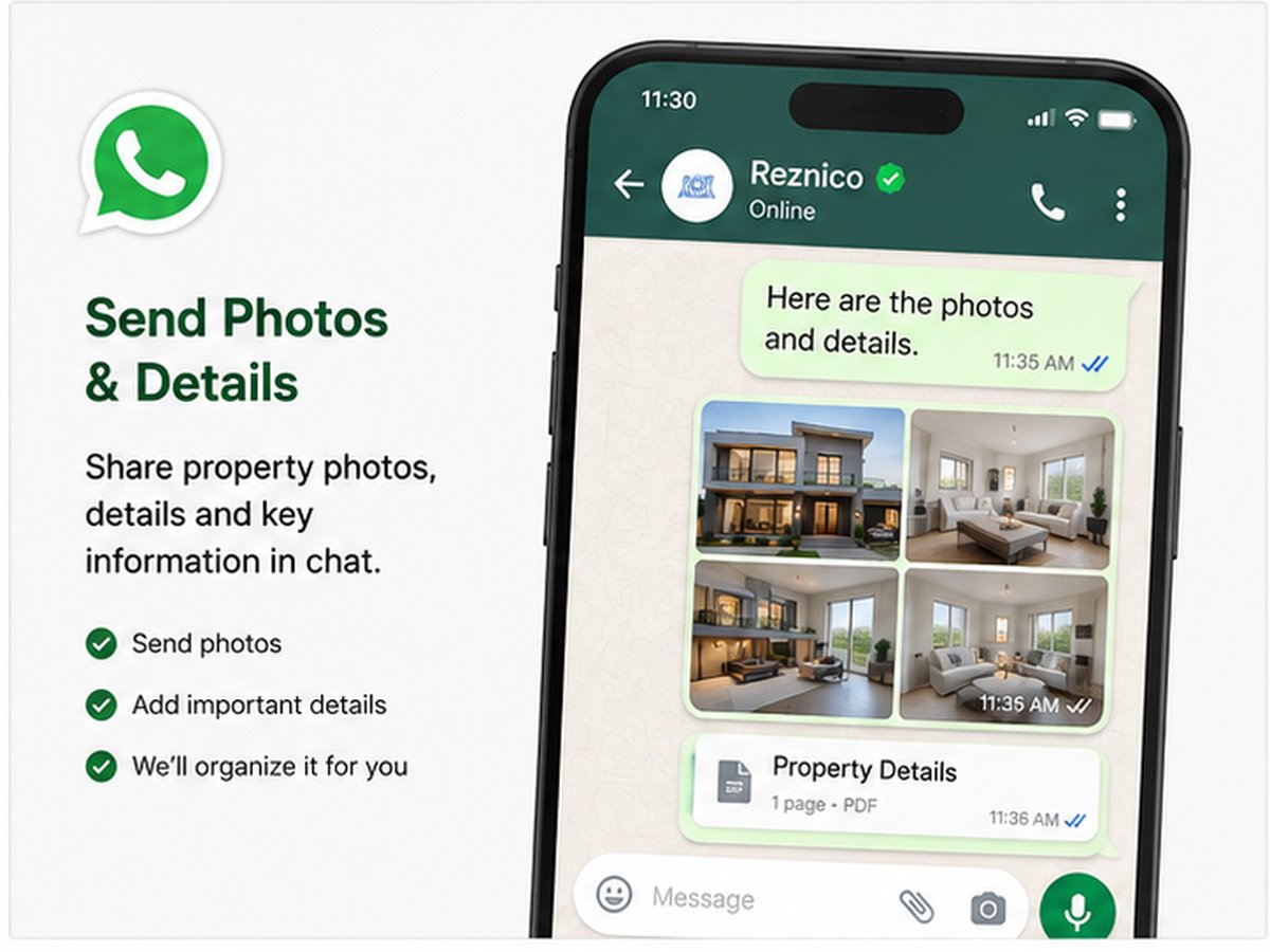 Send photos & details